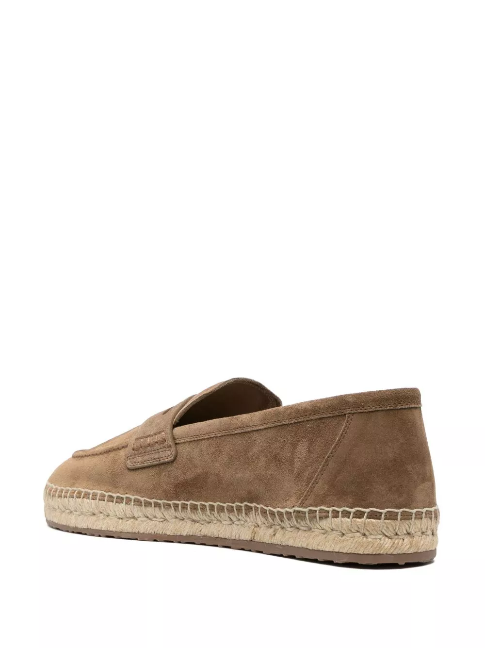 Cheap Gianvito Rossi round-toe suede espadrilles Men 0115