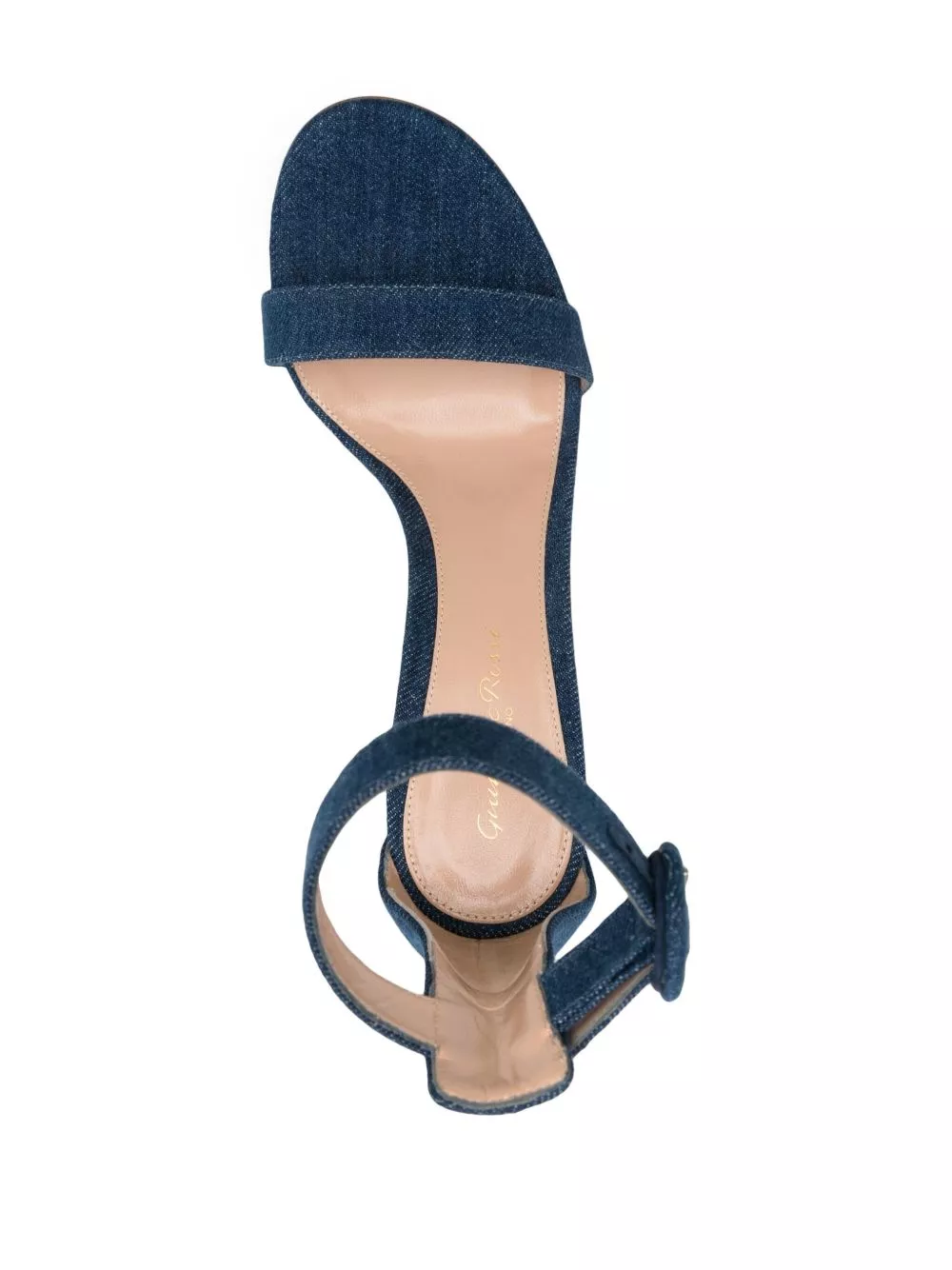 Affordable Gianvito Rossi Portofino 85mm denim sandals Women 0113