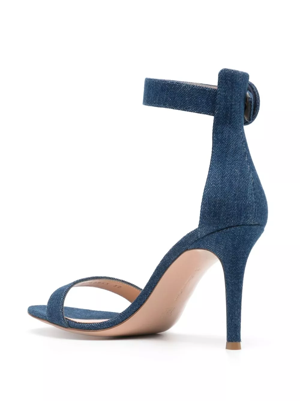 Affordable Gianvito Rossi Portofino 85mm denim sandals Women 0113