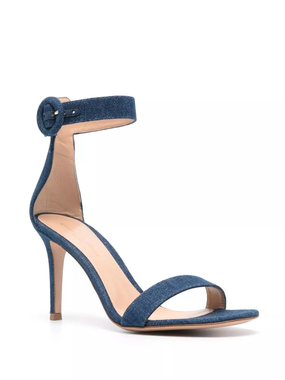 Affordable Gianvito Rossi Portofino 85mm denim sandals Women 0113