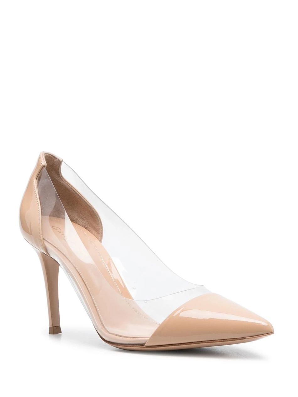 Affordable Women Gianvito Plexi transparent 85mm pumps Rossi 0311