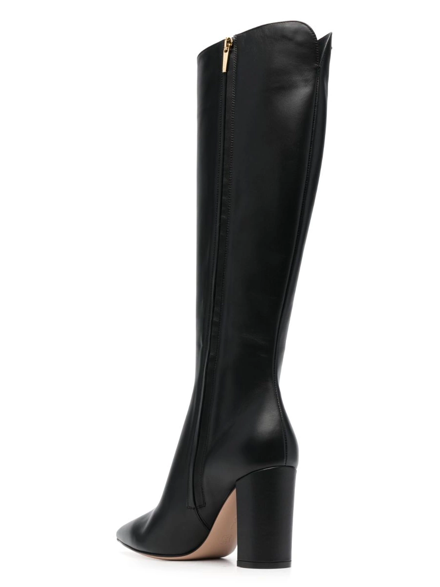 Affordable Gianvito Rossi point-toe boots leather 90mm Women 0315