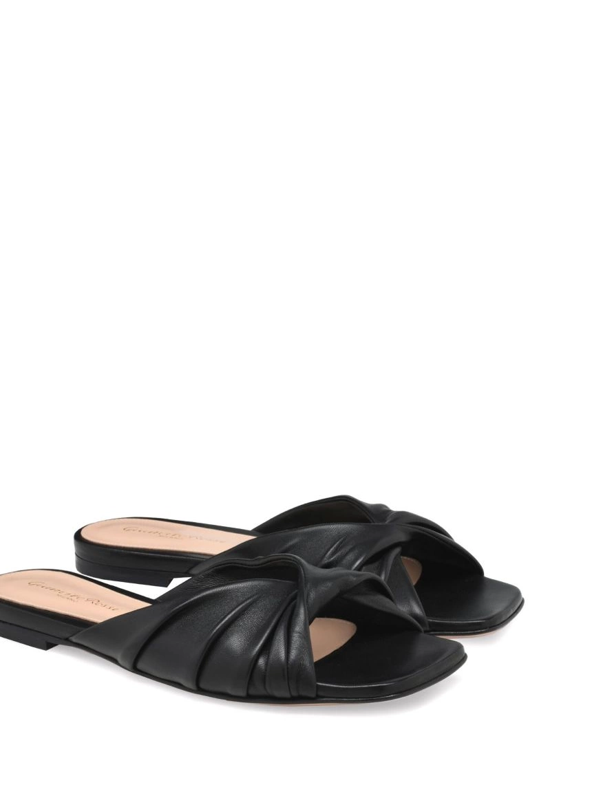 Affordable Rossi leather slides Women Selene Gianvito 0305