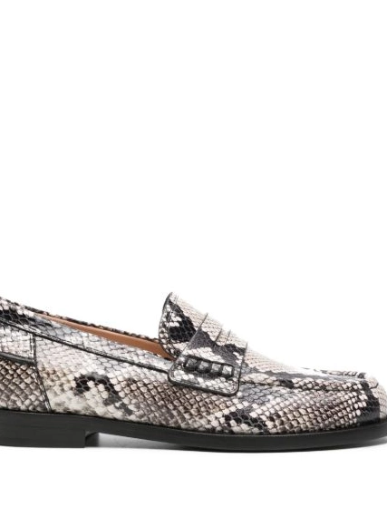 Affordable snake-effect leather Borneo loafers Women Rossi Gianvito 0304