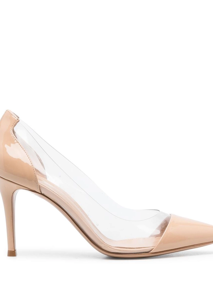 Affordable Women Gianvito Plexi transparent 85mm pumps Rossi 0311