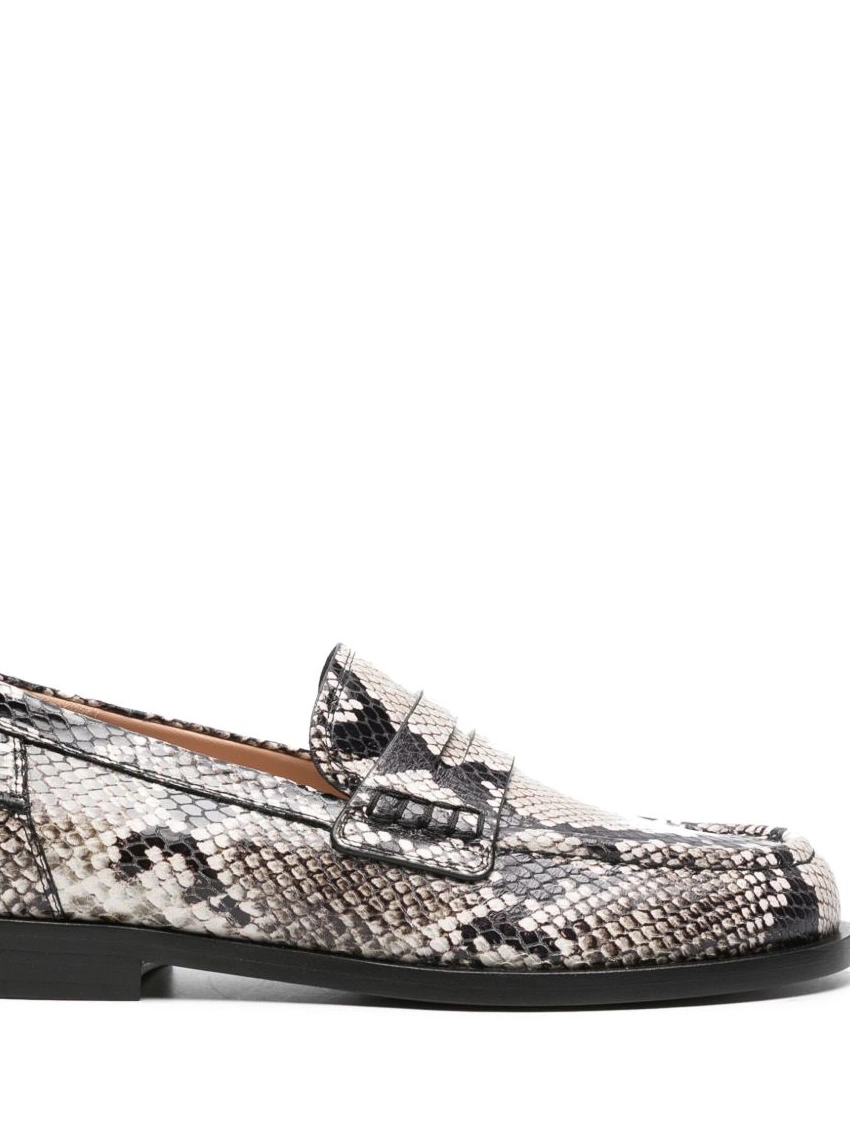 Affordable snake-effect leather Borneo loafers Women Rossi Gianvito 0304